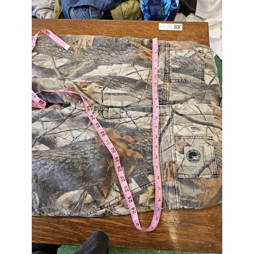 Gunflint Berne Bibs Real Tree Hardwood Hunting Overalls Waist 38 - Picture 3 of 6